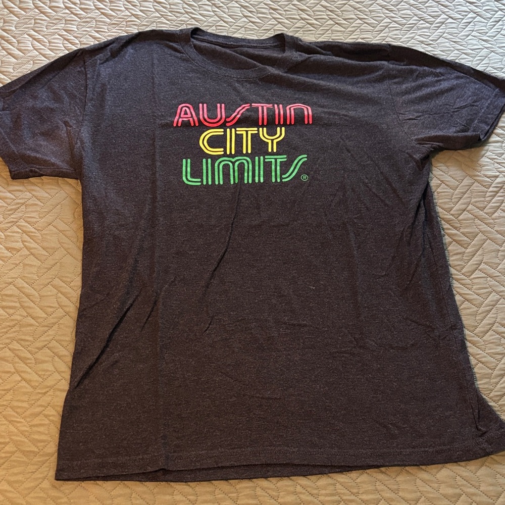 Austin City Limits Men's Black T-Shirt